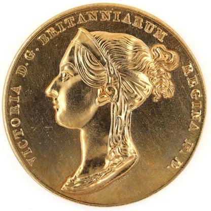 Queen Victoria Coronation 1838 Medal – UK British Royal Mint Design Replica