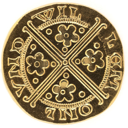 UK England 1 Gold Penny Henry III 1257–1272 Medieval Token Medal Replica
