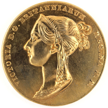 Queen Victoria Coronation 1838 Medal – UK British Royal Mint Design Replica