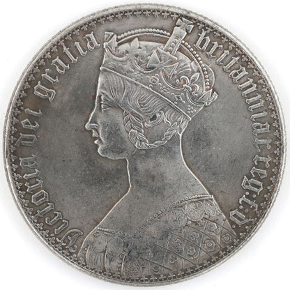 Queen Victoria Gothic Crown Souvenir Replica Token Medal – British Collectible