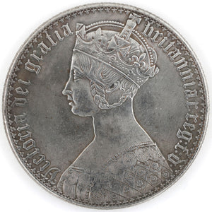 Queen Victoria Gothic Crown Souvenir Replica Token Medal – British Collectible
