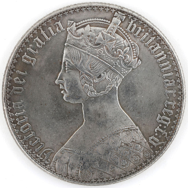 Queen Victoria Gothic Crown Souvenir Replica Token Medal – British Collectible