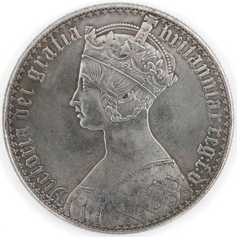 Queen Victoria Gothic Crown Souvenir Replica Token Medal – British Collectible