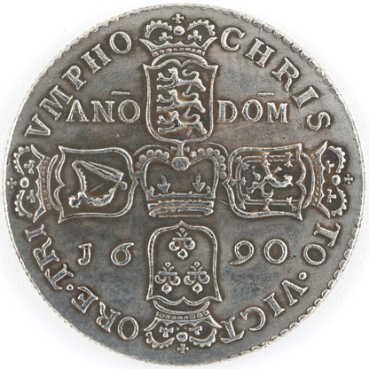 1689 James II Gun Money Replica Medal – Irish Jacobite Historical Token Repro