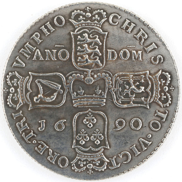 1689 James II Gun Money Replica Medal – Irish Jacobite Historical Token Repro