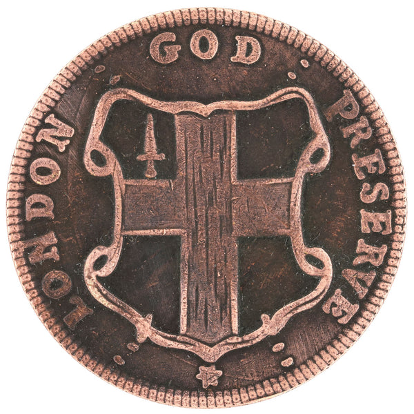 London Elephant Token Medal “GOD PRESERVE LONDON” US USA Museum Quality Replica