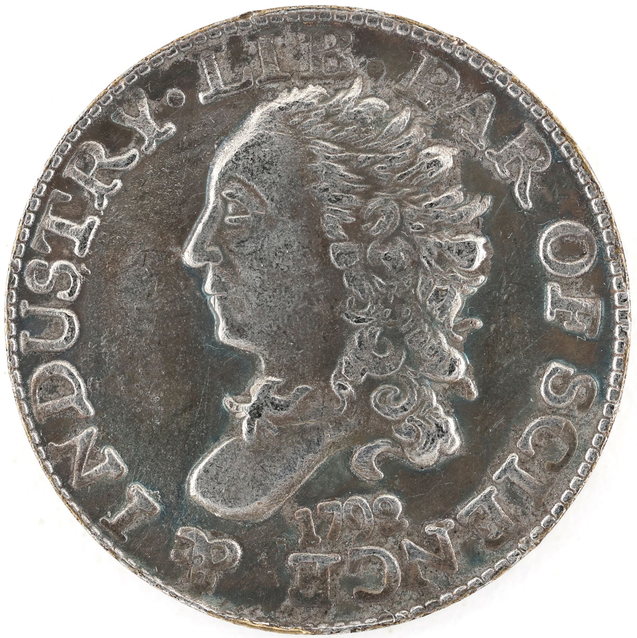 1792 Half Disme Medal Token – Early US Liberty & Eagle Design USA Replica