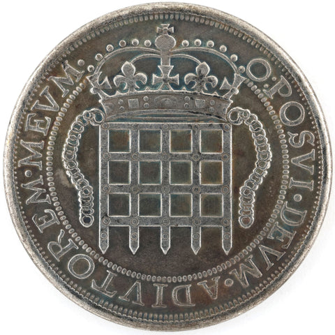 UK Queen Victoria Gothic Crown Souvenir Token Medal British Collectible-Replica