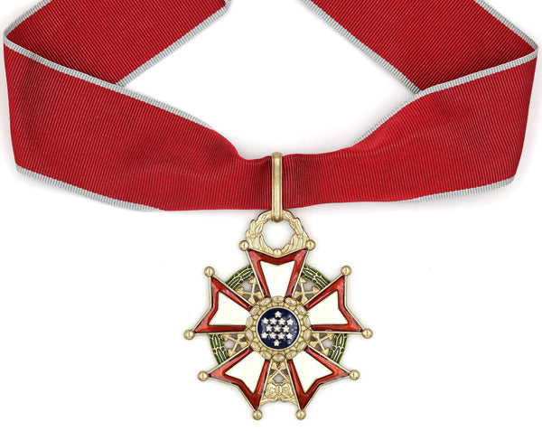 USA Legion of Merit Commander Class Neck Ribbon Medal – Full Size Replica