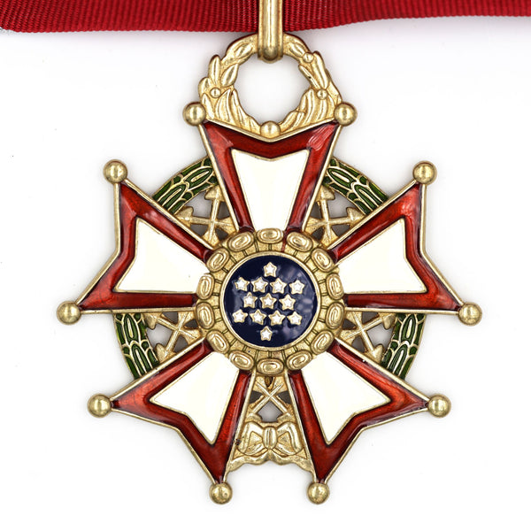 USA Legion of Merit Commander Class Neck Ribbon Medal – Full Size Replica
