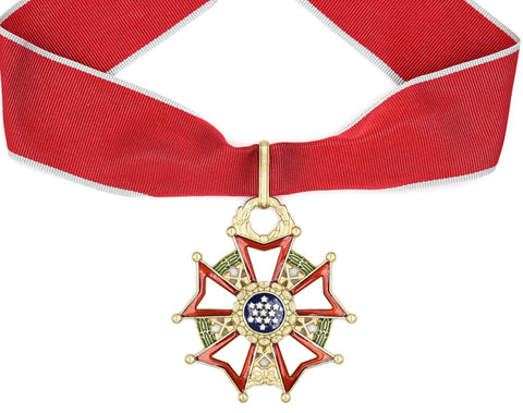 USA Legion of Merit Commander Class Neck Ribbon Medal – Full Size Replica