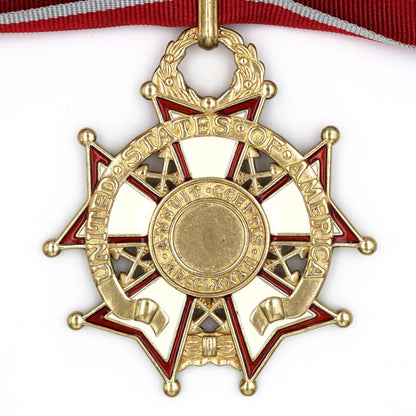 USA Legion of Merit Commander Class Neck Ribbon Medal – Full Size Replica
