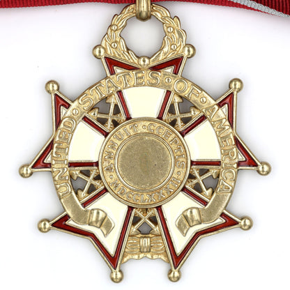 USA Legion of Merit Commander Class Neck Ribbon Medal – Full Size Replica