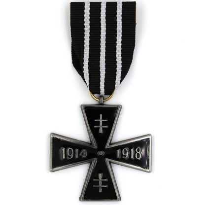 WWI War Cross 1914–1918 Commemorative Medal Slovakia Czechoslovakia Replica