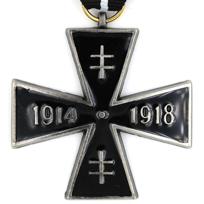 WWI War Cross 1914–1918 Commemorative Medal Slovakia Czechoslovakia Replica