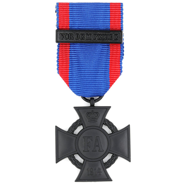 Oldenburg Friedrich August Cross II Class, 1914 – “Vor dem Feinde” Clasp Replica
