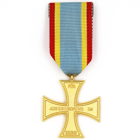WW1 Germany Friedrich Cross 1914 Medal with Ribbon – For Merit in War – Replica