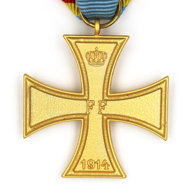 WW1 Germany Friedrich Cross 1914 Medal with Ribbon – For Merit in War – Replica