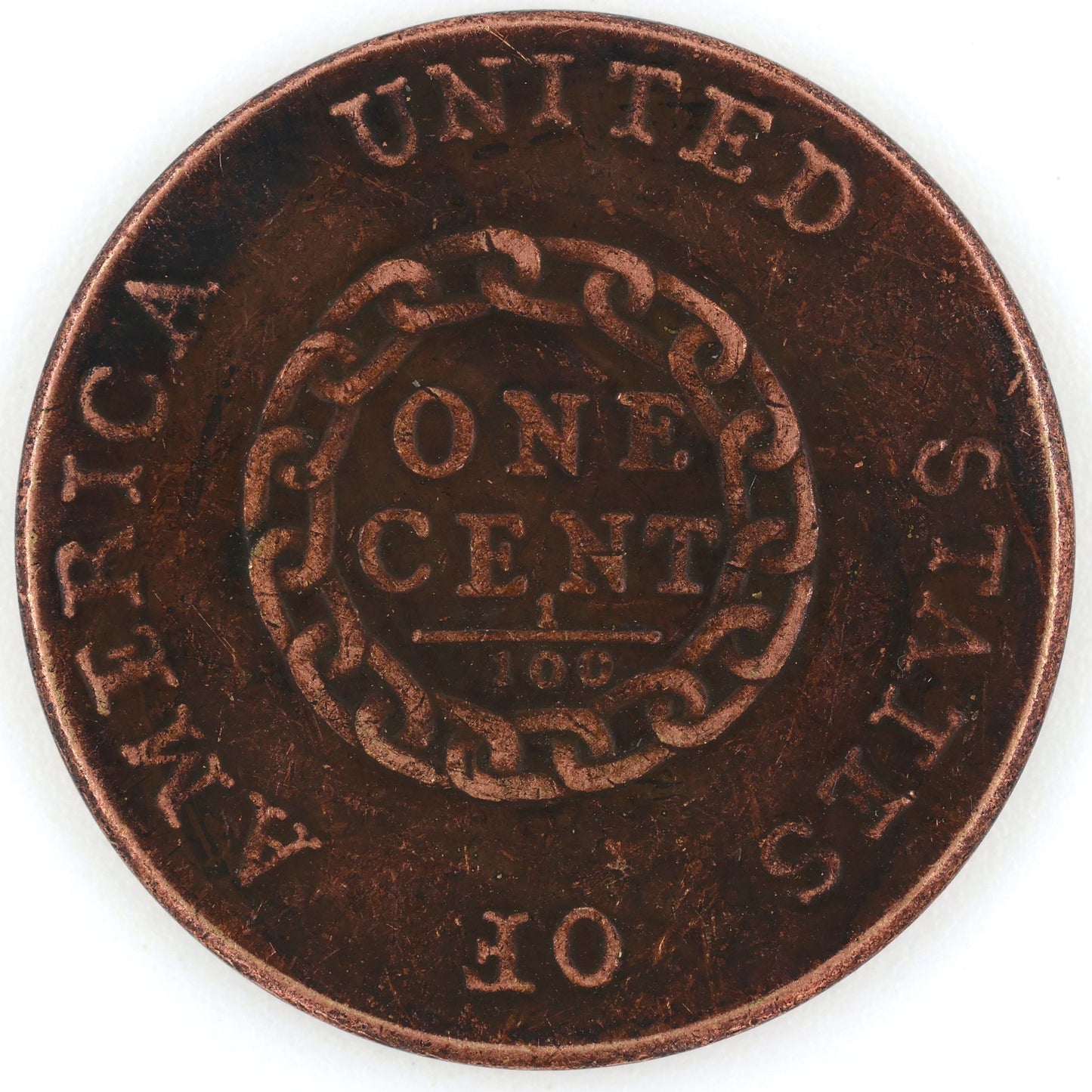 1793 Flowing Hair Liberty Medal Token – United States Historical Replica
