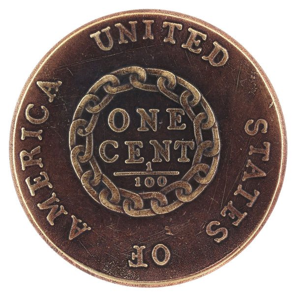 1793 Flowing Hair Liberty Medal Token – United States Historical Replica