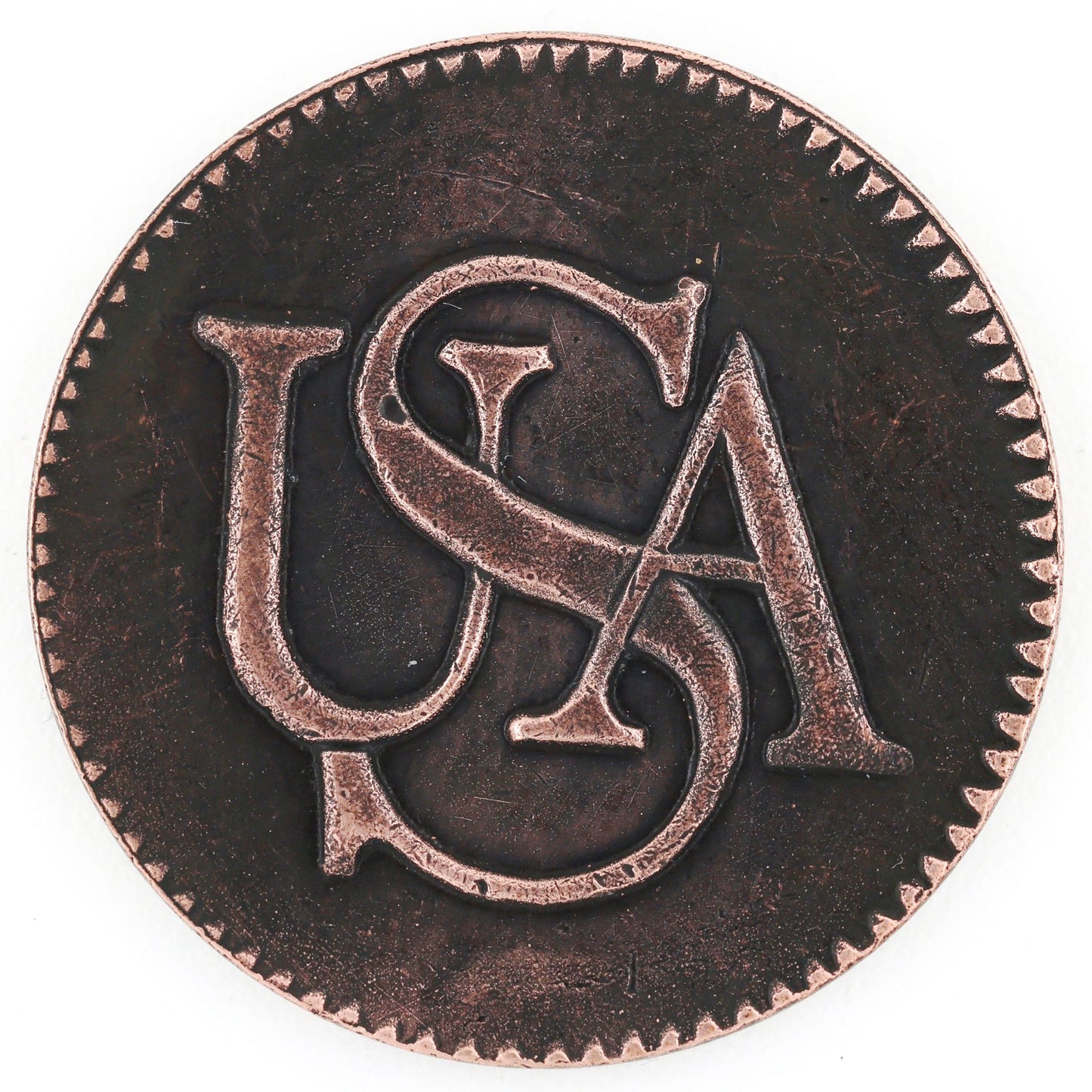 1785 Bar Copper Liberty Medal – Early American Replica Token nice