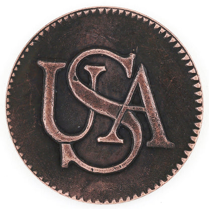 1785 Bar Copper Liberty Medal – Early American Replica Token nice