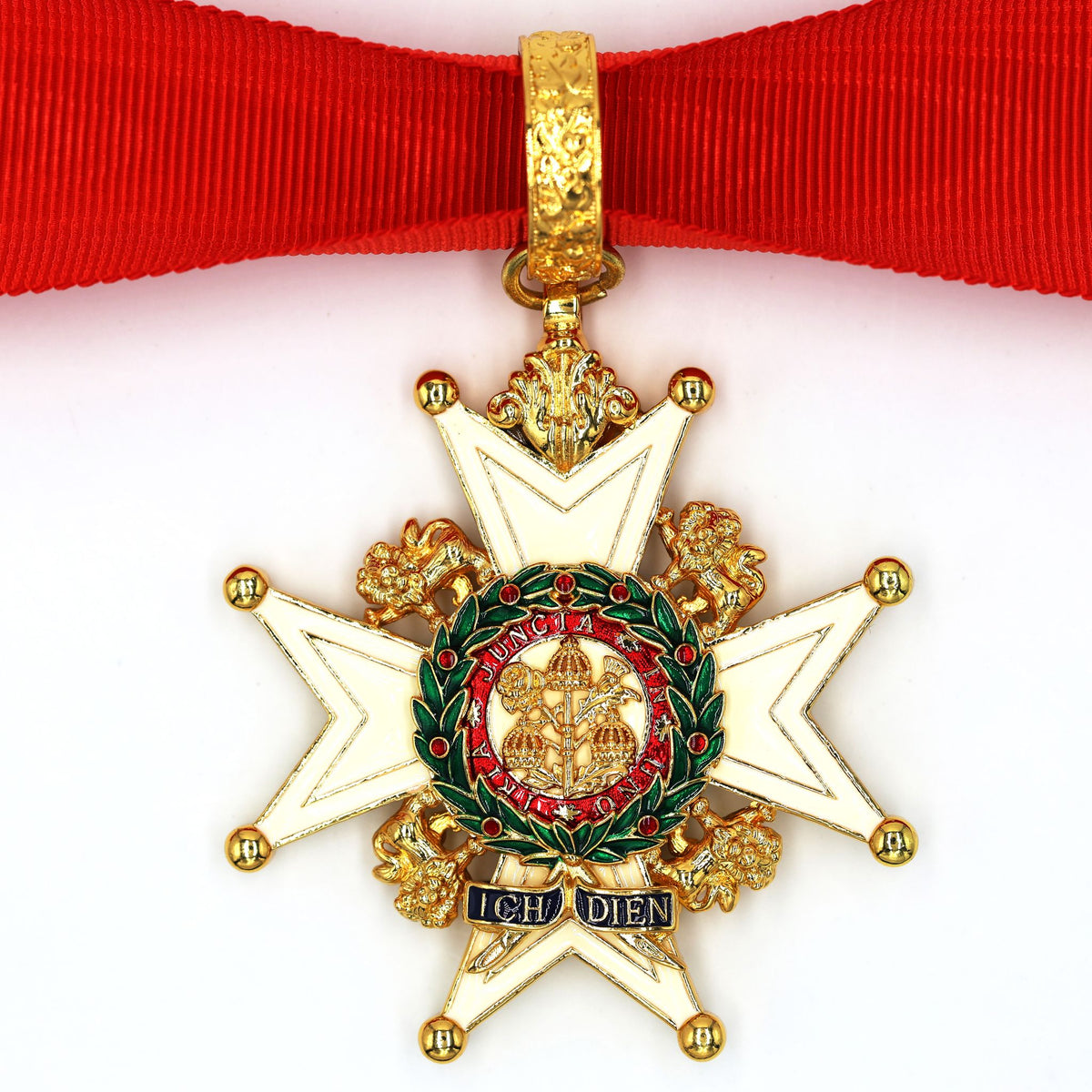 UK Order of the Bath Knight Commander Class Great Britain Medal neck ribbon