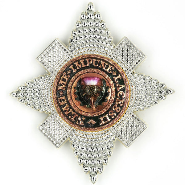 Scotland Order of the Thistle Breast Star – St Andrew Badge, UK Medal Replica