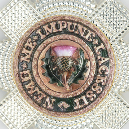 Scotland Order of the Thistle Breast Star – St Andrew Badge, UK Medal Replica