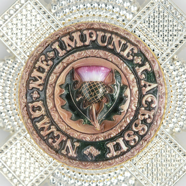 Scotland Order of the Thistle Breast Star – St Andrew Badge, UK Medal Replica