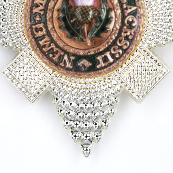 Scotland Order of the Thistle Breast Star – St Andrew Badge, UK Medal Replica