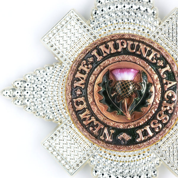 Scotland Order of the Thistle Breast Star – St Andrew Badge, UK Medal Replica