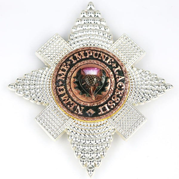 Scotland Order of the Thistle Breast Star – St Andrew Badge, UK Medal Replica