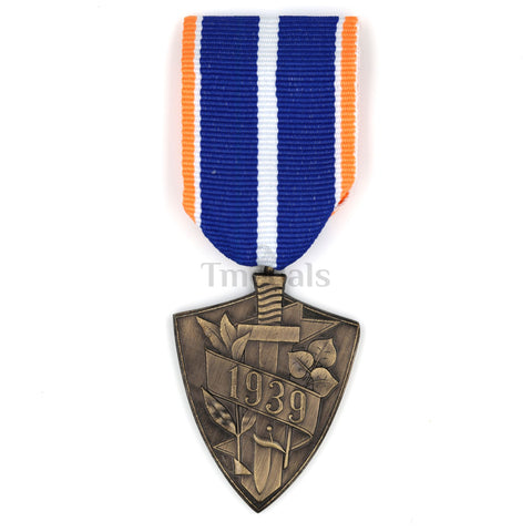 1939 Defence of Slovakia Commemorative Medal w/ Ribbon – Replica