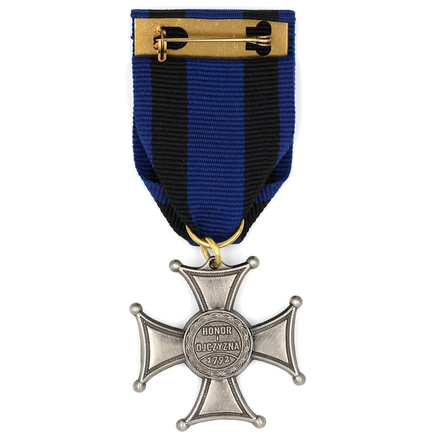 Poland Virtuti Militari Silver Cross Medal Ribbon Replica Decoration