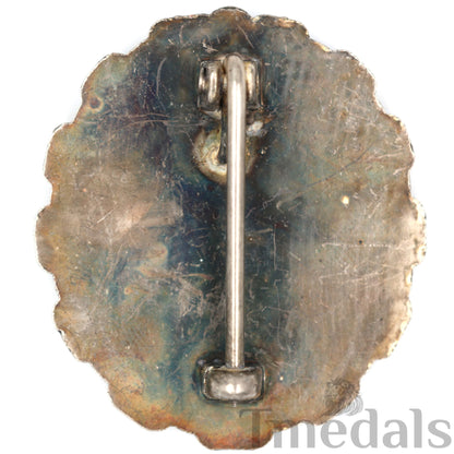 WWI Imperial German Naval Wound Badge 1918 Silver Grade Anchor Chain Pin Replica