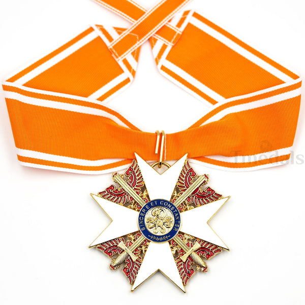 Prussia Order of the Red Eagle w/Swords Neck Badge Replica Medal + Ribbon