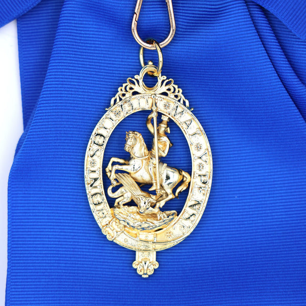UK British Most Noble Order of the Garter St George Sash Badge Medal Replica