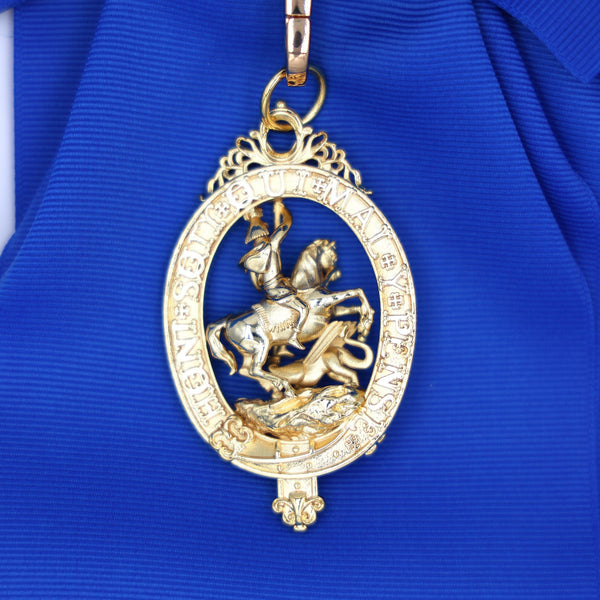 UK British Most Noble Order of the Garter St George Sash Badge Medal Replica