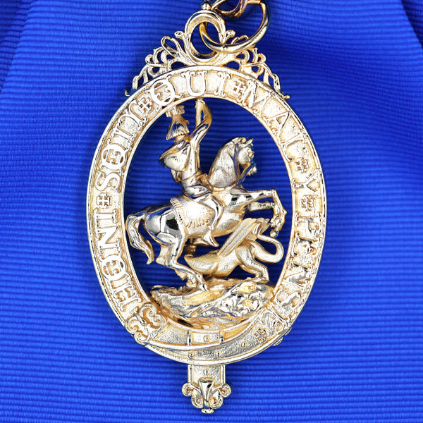 UK British Most Noble Order of the Garter St George Sash Badge Medal Replica