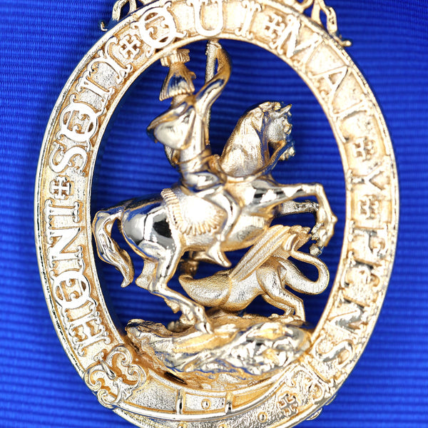 UK British Most Noble Order of the Garter St George Sash Badge Medal Replica