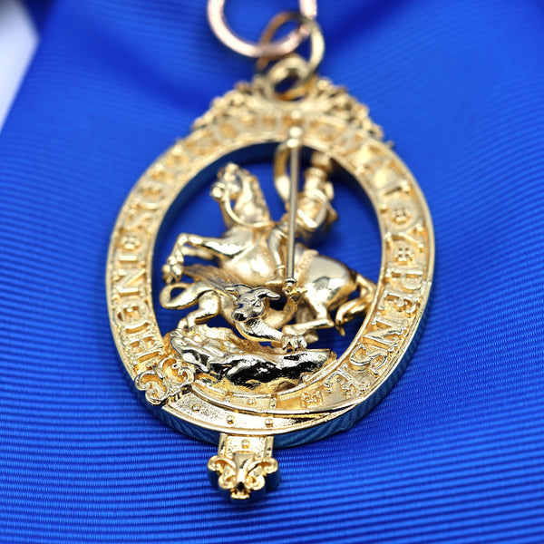 UK British Most Noble Order of the Garter St George Sash Badge Medal Replica