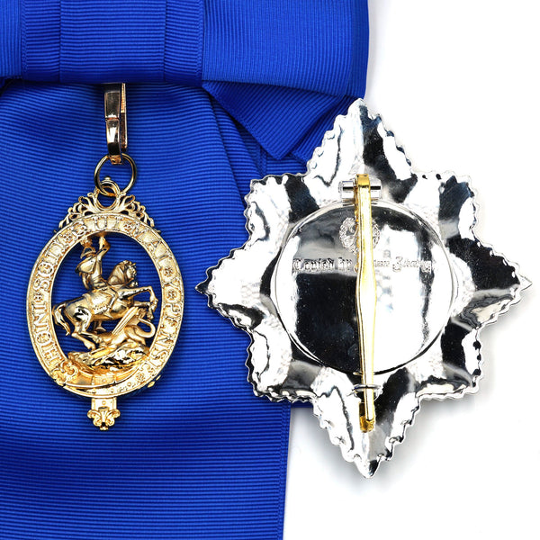 UK the British Order of the Garter Star, Sash+ Badge full set Medal Replica copy reproduction