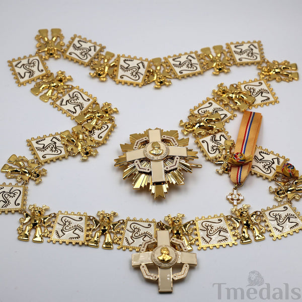 Panama Order of Manuel Amador Guerrero Grand Cross Collar Star Badge Original