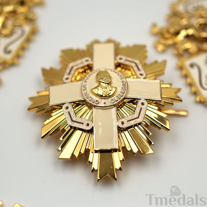 Panama Order of Manuel Amador Guerrero Grand Cross Collar Star Badge Original