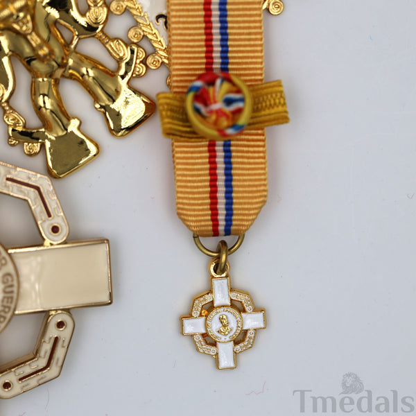 Panama Order of Manuel Amador Guerrero Grand Cross Collar Star Badge Original