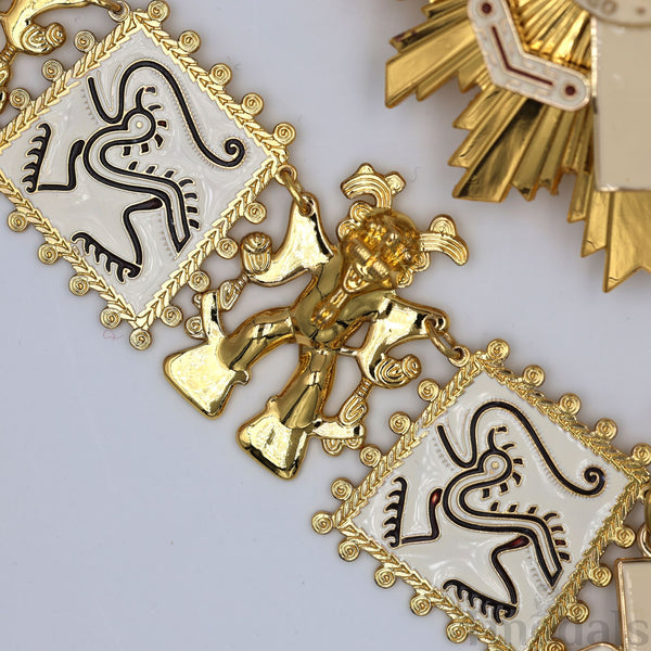 Panama Order of Manuel Amador Guerrero Grand Cross Collar Star Badge Original