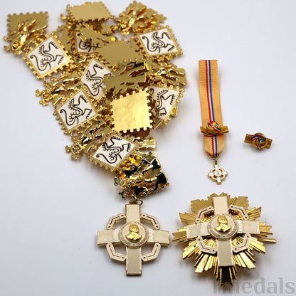 Panama Order of Manuel Amador Guerrero Grand Cross Collar Star Badge Original