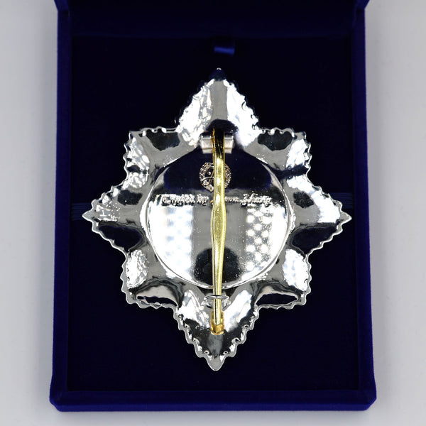 Cased British Royal Order of the Garter Star Badge Medal Order – Museum Replica Collectible