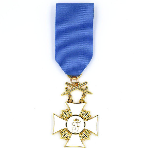 WW1 German Friedrich Order with Swords 1st Class (Württemberg) with ribbon